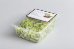 Leek packaging - plastic trays