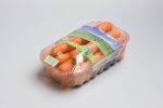 carrots plastic tray